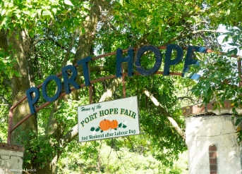 Port Hope sign